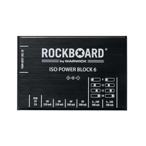 Rockboard Iso Power Block 6 IEC