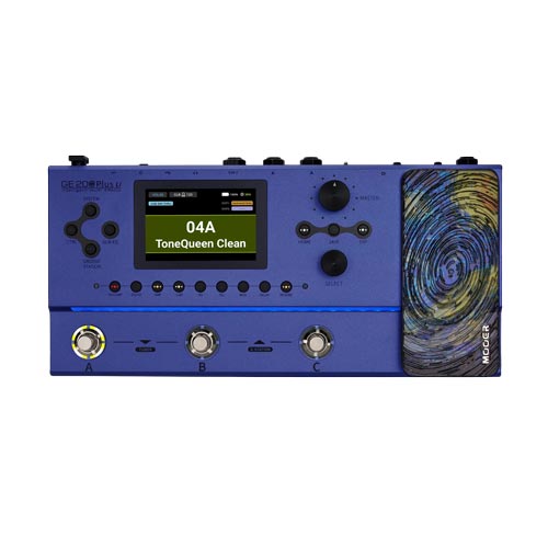 Mooer GE200 Plus Li Top