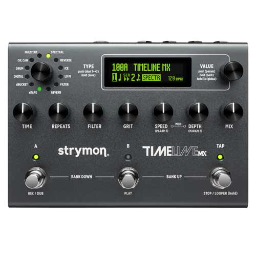 Strymon TimeLine MX Top