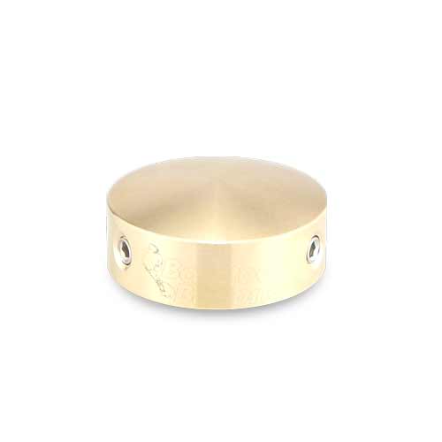 barefoot buttons v1 standard brass footswitch topper